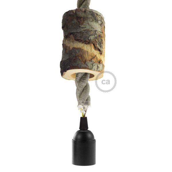 Lamphållare Bark E27 | Creative Cables Återförsäljare