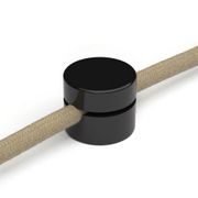 Universal Vägg/Tak Kabelklämma Svart 1.5 mm² 2-p | Creative Cables