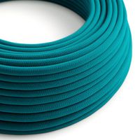 Textilkabel Bomull Blå 2x0.75 mm² | Creative Cables
