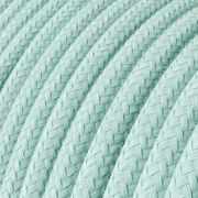 Textilkabel Bomull Ljusgrön 2x0.75 mm² | Creative Cables