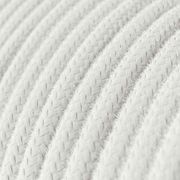 Textilkabel Bomull Vit 3x0.75 mm² | Creative Cables