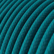 Textilkabel Bomull Blå 3x0.75 mm² | Creative Cables