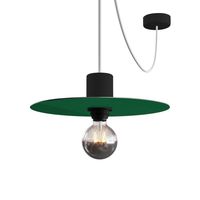 Mini Lampskärm 24cm Grön/Grun Utomhus | Creative Cables
