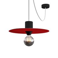 Mini Lampskärm 24cm Röd Utomhus | Creative Cables