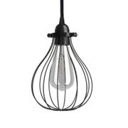 Lampskärm Bur Drop Svart | Creative Cables Återförsäljare