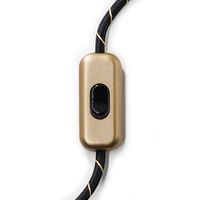 Enpolig Strömbrytare Brons Svart | Switch | Creative Cables
