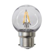 Klotlampa Filament LED 0,6W 70lm B22
