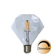 Dimbar Diamondlampa Filament LED 320lm E27