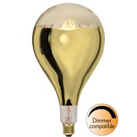 Dimbar Dekorationslampa Guld Ø165 Industrial Vintage LED 8,0W 400lm E27