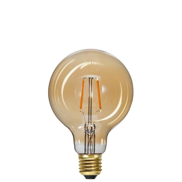 Globlampa Ø95 Soft Glow Amber LED 0,75W 80lm E27