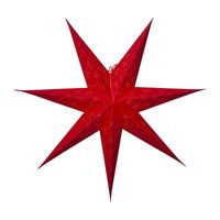 Julstjärna Decorus Röd 75cm