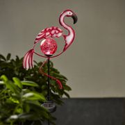 Solcellsdekoration Flamingo