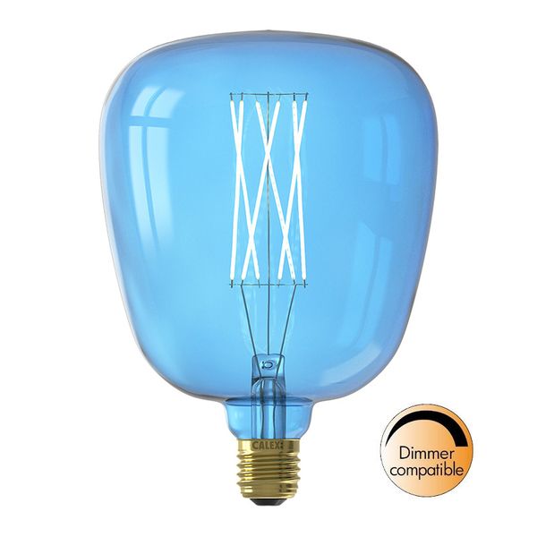 Dimbar Dekorationslampa Kiruna Blå LED 4W 150lm E27