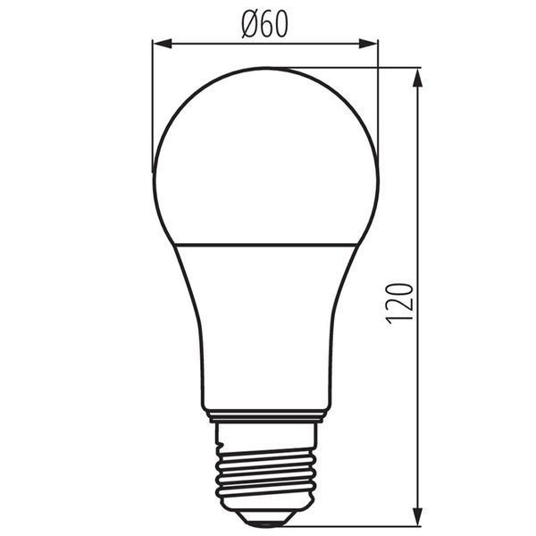 Normallampa LED 19W 2700K E27 IQ A67