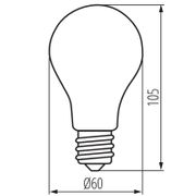 Normallampa LED 15W 2700K E27 IQ A60 Dimbar