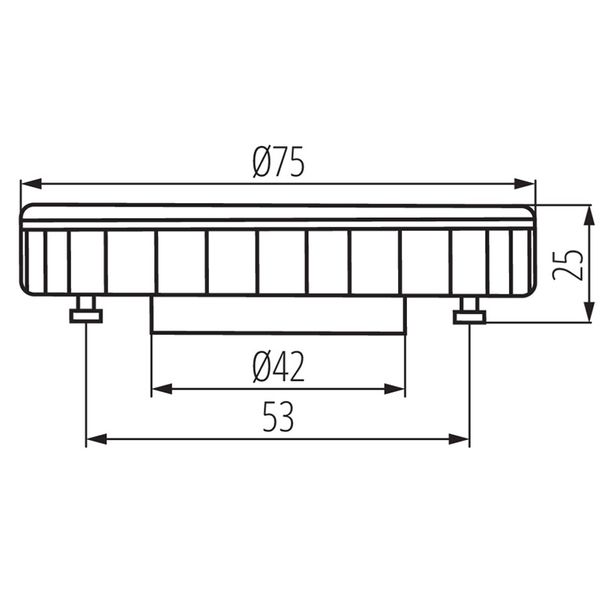 Dimbar GX53 LED 6,0W 500lm