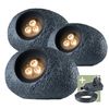 Ludeco Spotlight sten Ingor från Ludeco - 12V utebelysning 1,5W 150lm IP44 3-pack