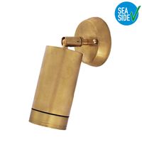 CANNON 502 1x GU10 Vägglampa Mässing IP65
