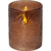 Köp Ljus Flamme Leaf 12.5cm Brun Online | Star Trading