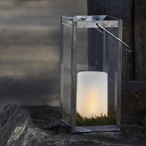 LED Blockljus Flame Candle | Star-Trading | Lampgrossen.se
