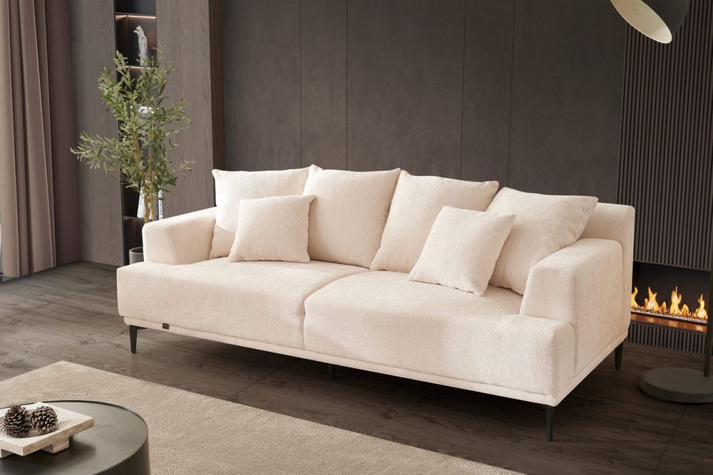 Produktbild för Oslo Tyg Offwhite