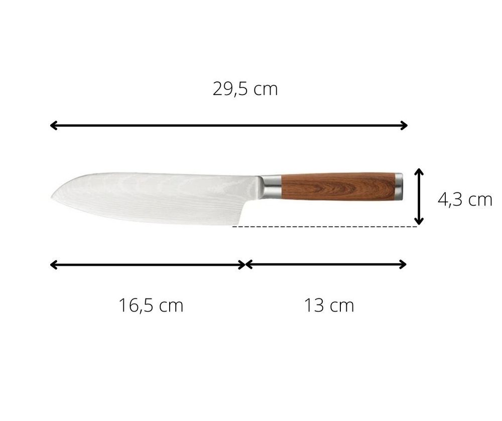 Japansk Knivset 3 delar 
