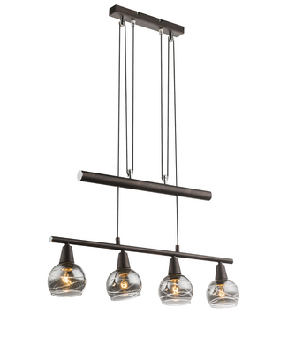 Produktbild för Isla taklampa BRONSFÄRGAD 