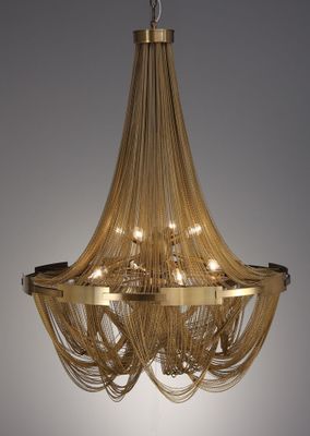 Produktbild f&ouml;r Lillkedjan taklampa guld f&auml;rg 