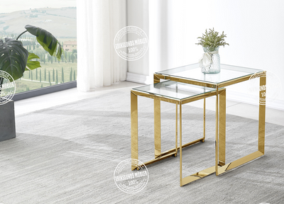 Produktbild för Cambel Satsbord guld