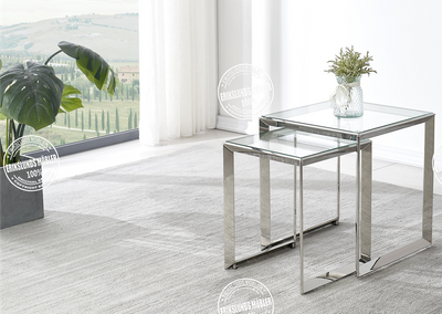 Produktbild för Cambel Satsbord silver