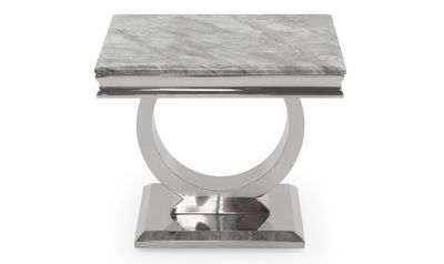 Petra sidobord i silver