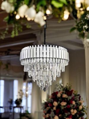 Produktbild för Julia taklampa silver 