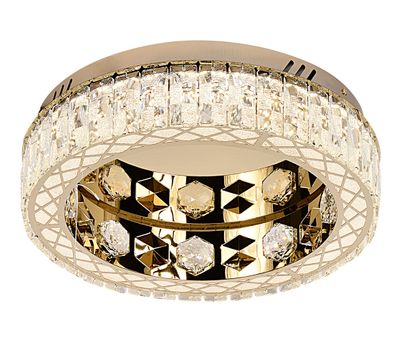 Produktbild för Jade Taklampa 40 cm guld