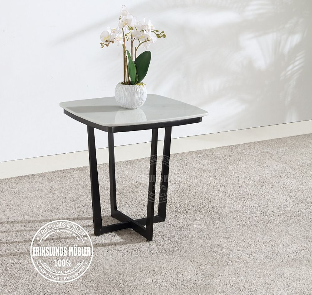 Produktbild för Rosario sidobord Titanium färg 