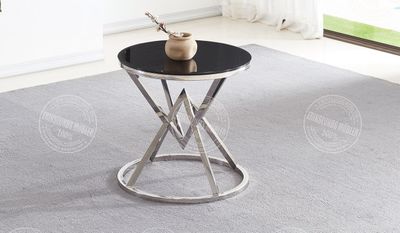 Produktbild för Lindos sidebord silver färg