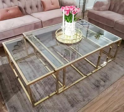 Produktbild f&ouml;r Ninos soffbord guld