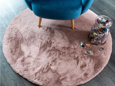 Produktbild f&ouml;r Hea 800 powder pink rund - dia 120 cm