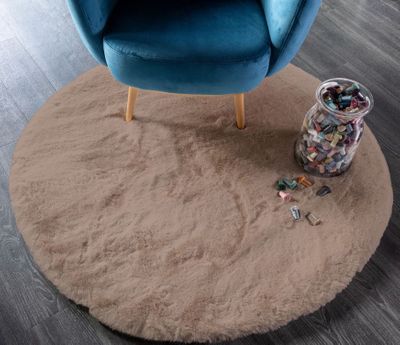 Produktbild f&ouml;r Hea 800 taupe rund - dia 120 cm