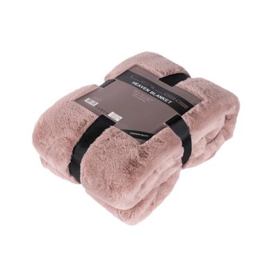 Produktbild för Heaven Blanket i powder pink färg