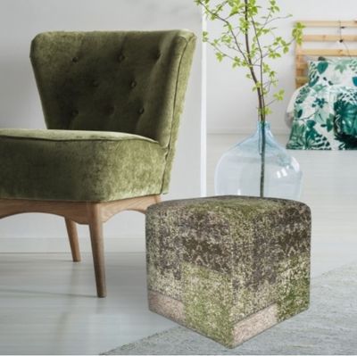 Produktbild för Pall cube green