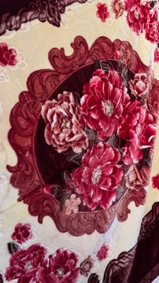 Produktbild för Blommor Täcke