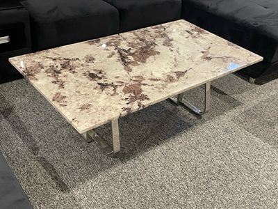 Produktbild för Cleo Soffbord Silver