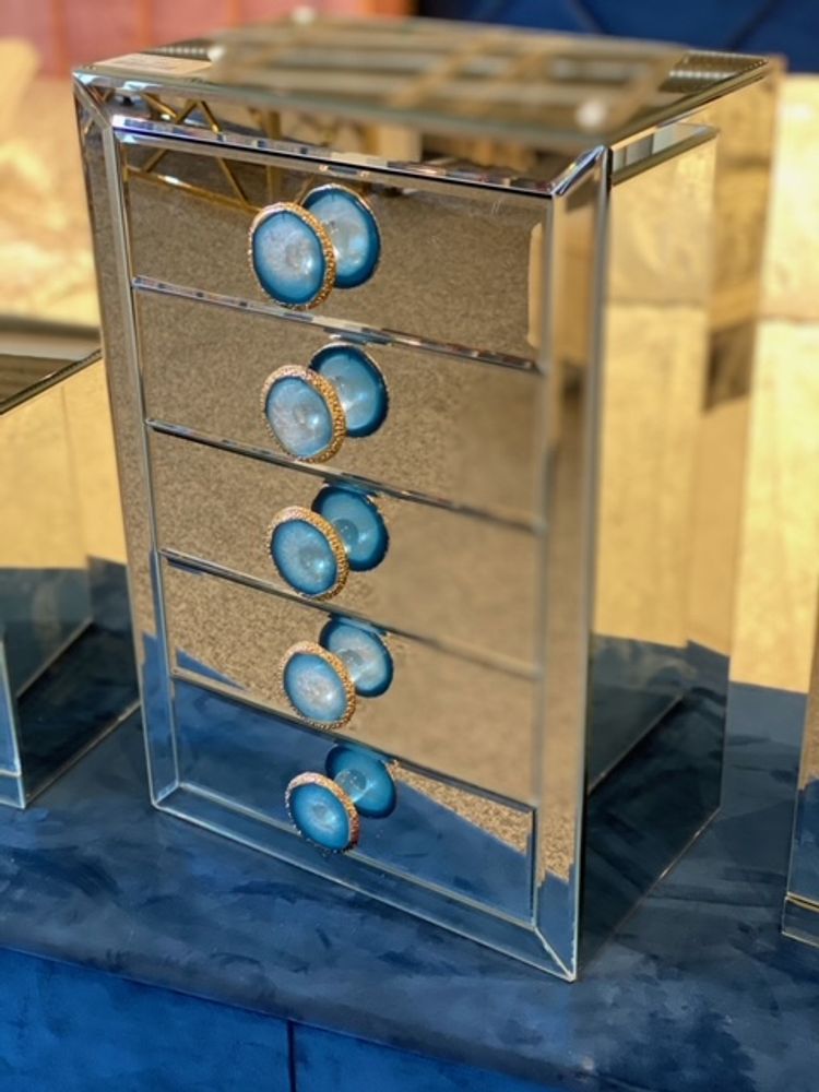 Produktbild för Smyckebyrå Blue Ocean 