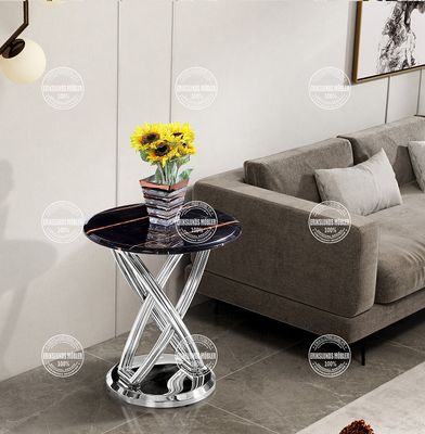 Produktbild för Tony sidobord i silver färg 