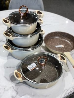 Grytset Roseguld 7 Pcs