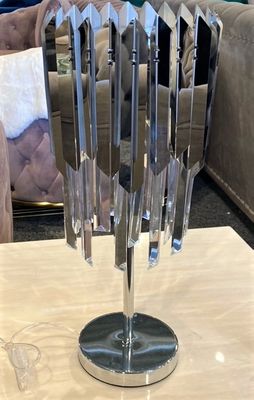 Produktbild för Monaco Bordslampa silver