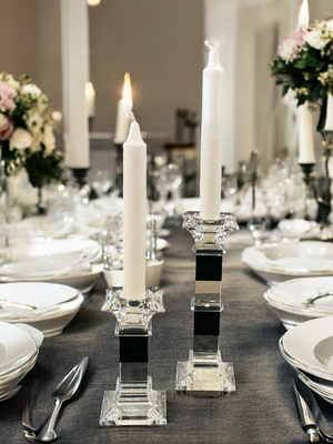 Produktbild för Zebra ljusstake 2- pack