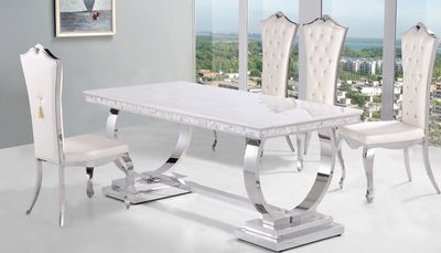 Madison matbord med 6 stolar 