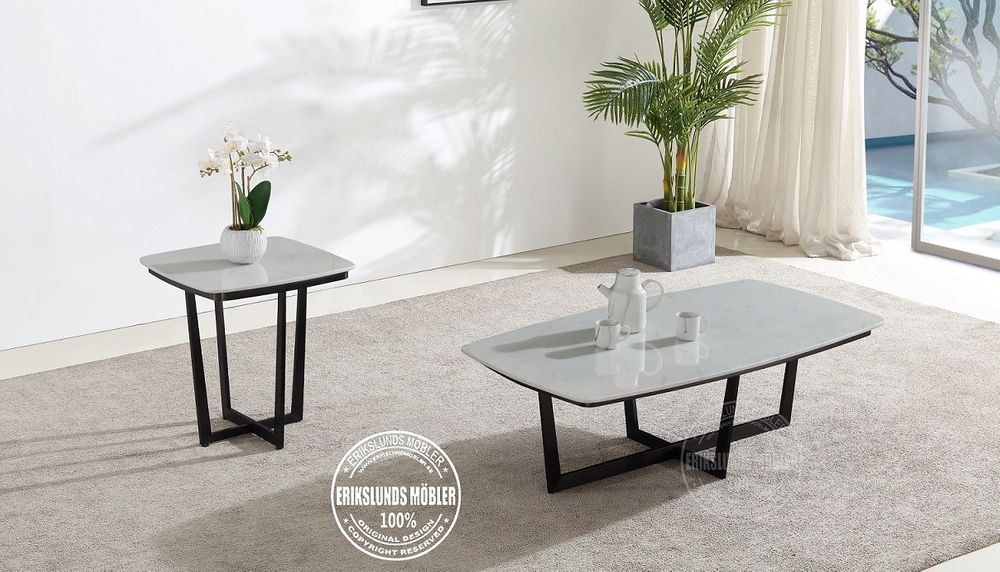 Produktbild för Rosario sidobord Titanium färg 