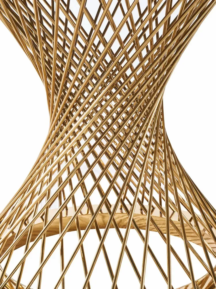 Produktbild för Arin matbord guld